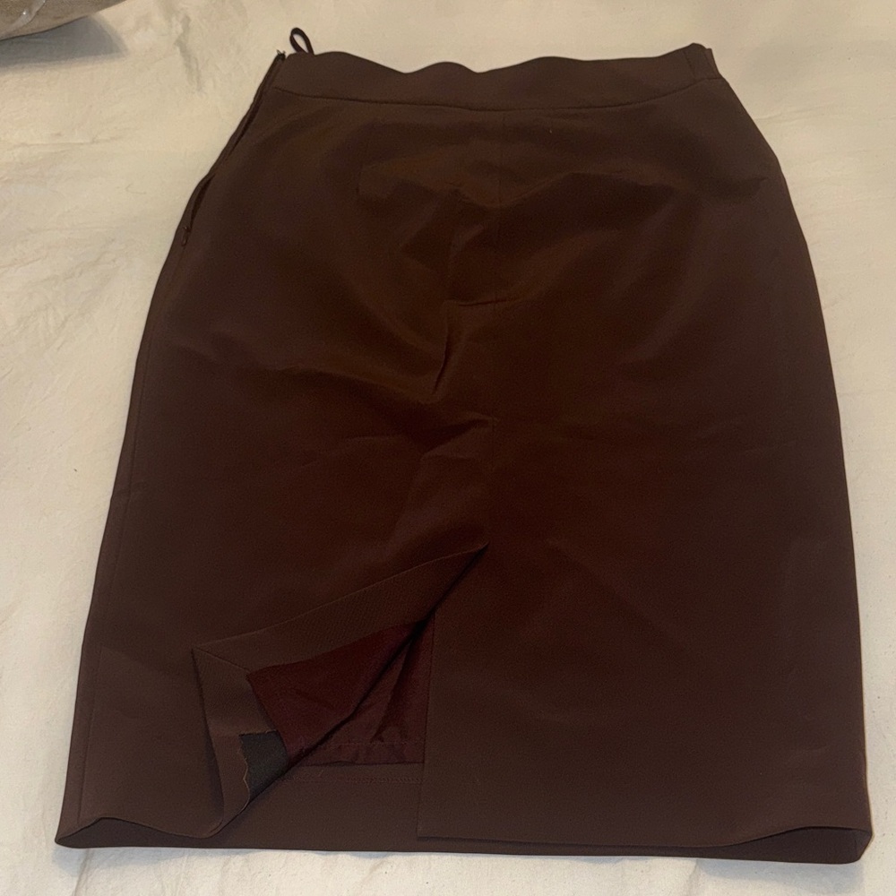 Prada Dark Wine Pencil Skirt size 40